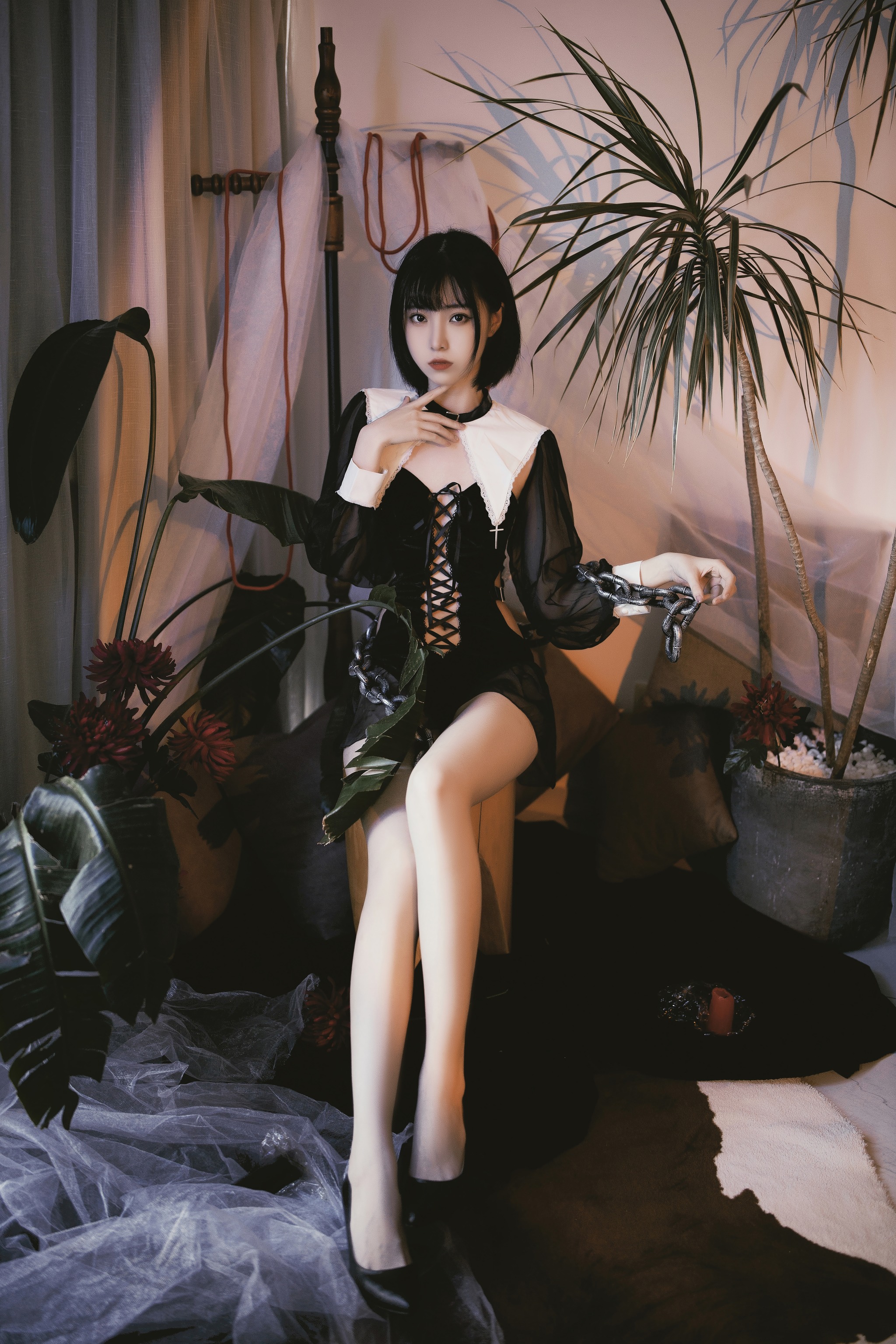 图片[1]-许岚LAN – NO.013 修女[37P]-XikXak
